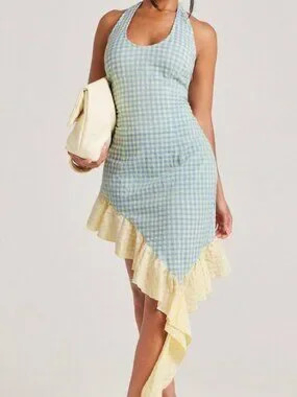 Multicolor Sexy Women's Asymmetrical Mini Length Bodycon Dress
